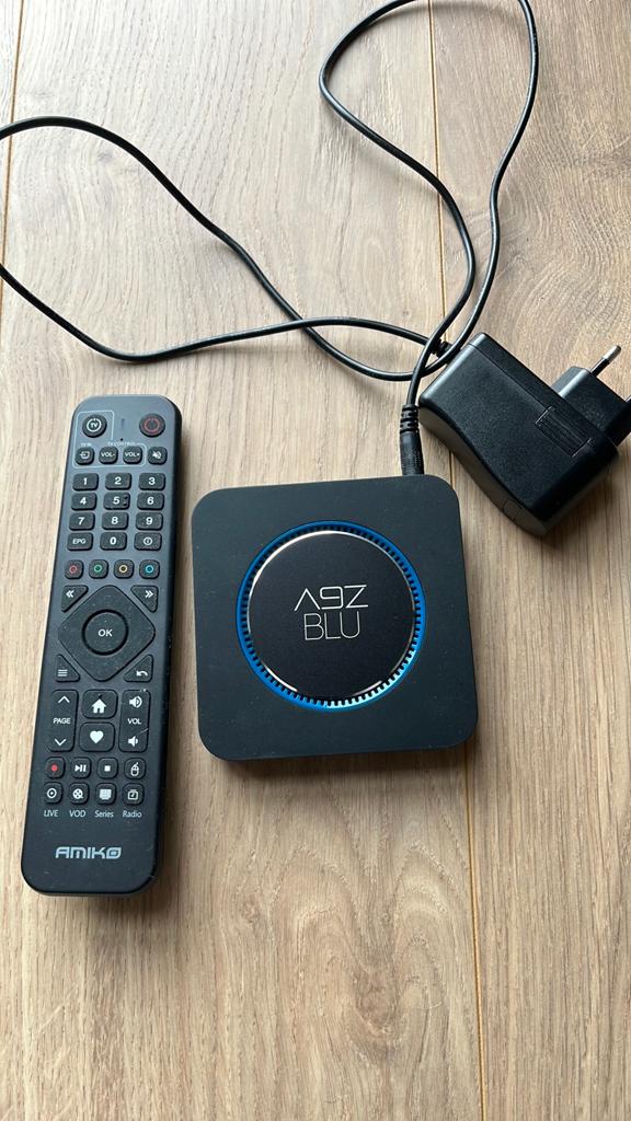 IPTV ontvanger Amiko Blu z6V, Ophalen of Verzenden, Zo goed als nieuw