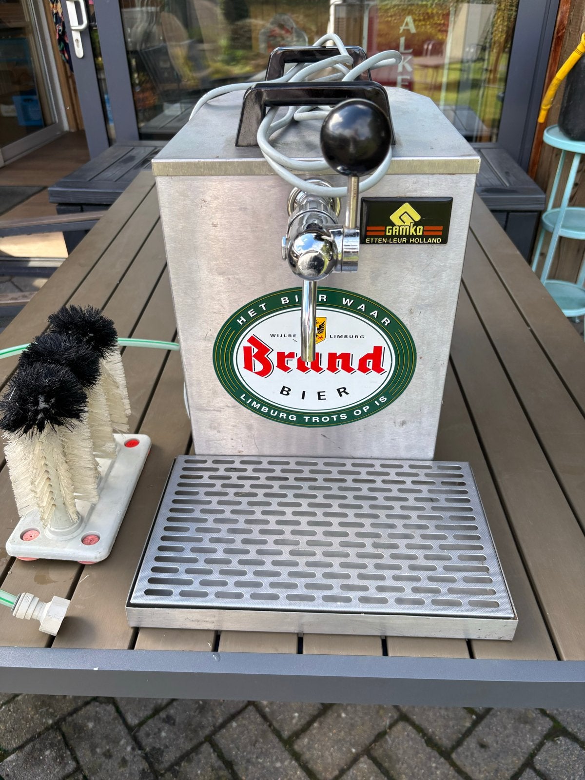Gamko Bierkoeler met Brand Bier logo - Perfect voor Feesten, Witgoed en Apparatuur, Thuistaps, Ophalen, Gebruikt, Overige merken
