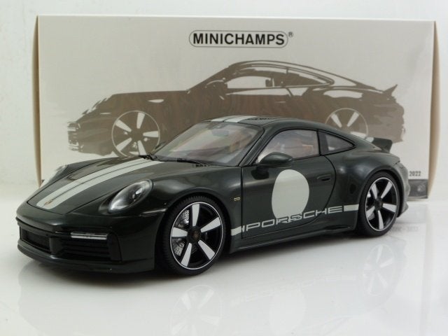 Minichamps Porsche 911 992 Sport Classic 2022 1:18 110069204, Hobby en Vrije tijd, Ophalen of Verzenden, Nieuw, Auto, MiniChamps
