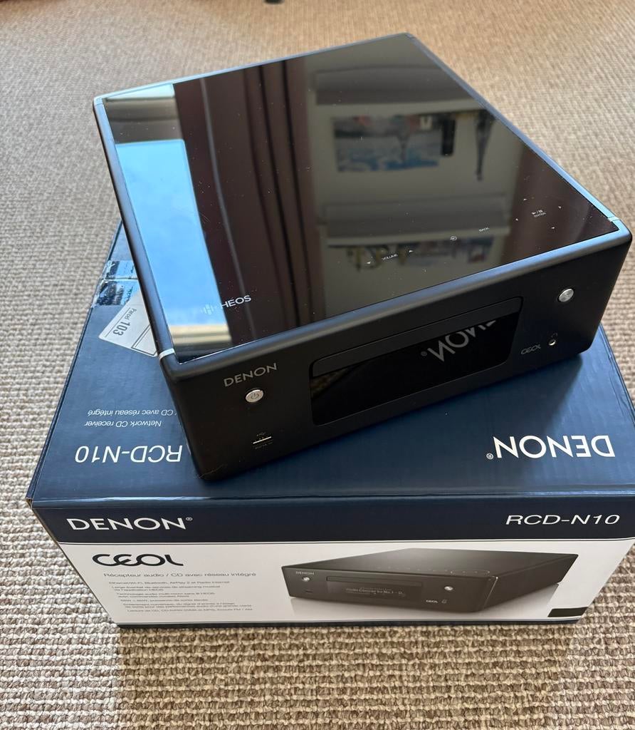 Complete  Hi-Fi Denon CEOL N10 + Argon Forus 5 - Nieuwstaat!, Ophalen, Zo goed als nieuw