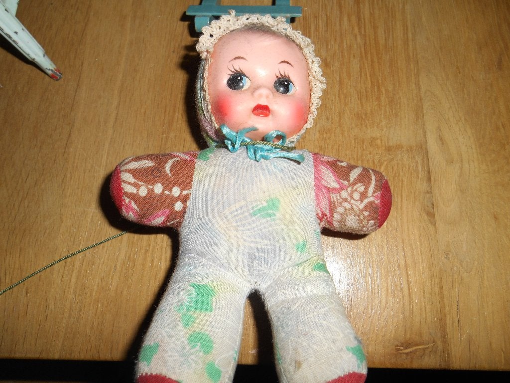 oud piep popje schatje😘, Antiek en Kunst, Antiek | Speelgoed, Ophalen of Verzenden