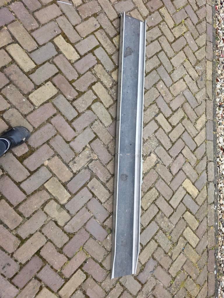 rijplaat - 2 meter lang opklapbaar., Ophalen, Nieuw