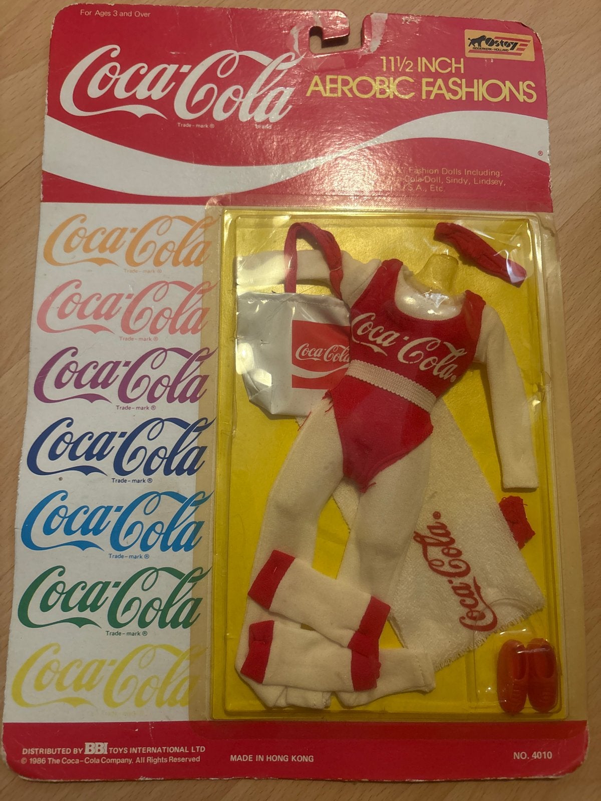 Vintage Coca-Cola Aerobic Fashions Barbie kleding, Verzenden, Nieuw, Barbie