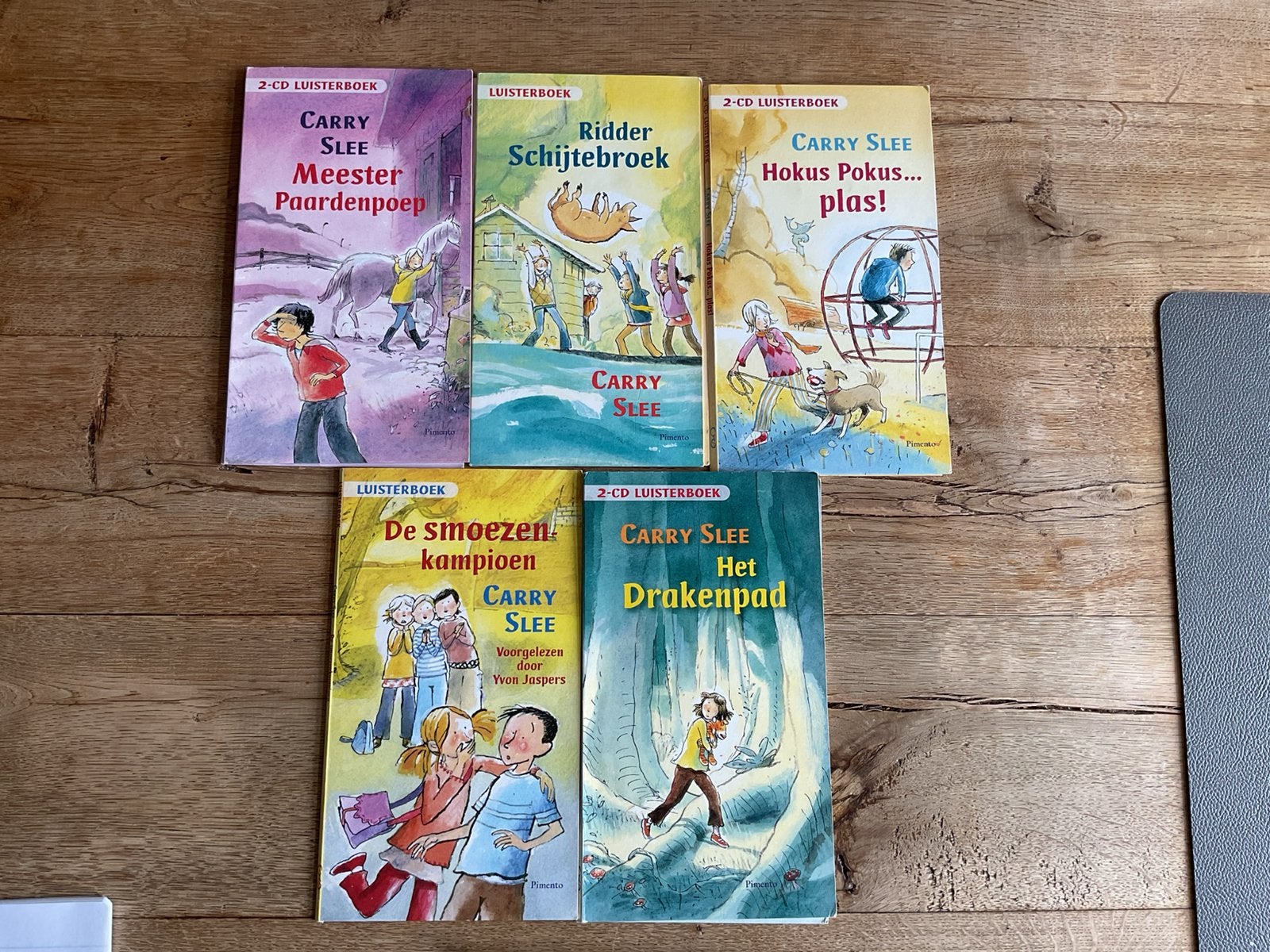 5x luisterboek Carry Slee, Ophalen of Verzenden, Cd, Kind