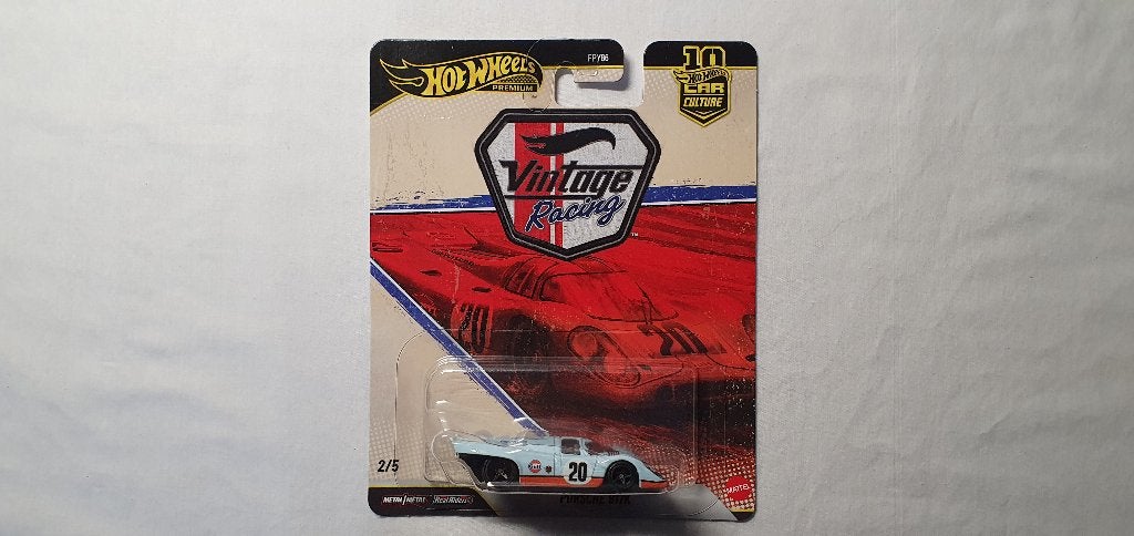 Hot Wheels Premium Gulf Porsche 917K#20 Steve McQueen LeMans, Hobby en Vrije tijd, Modelauto's | Overige schalen, Ophalen of Verzenden