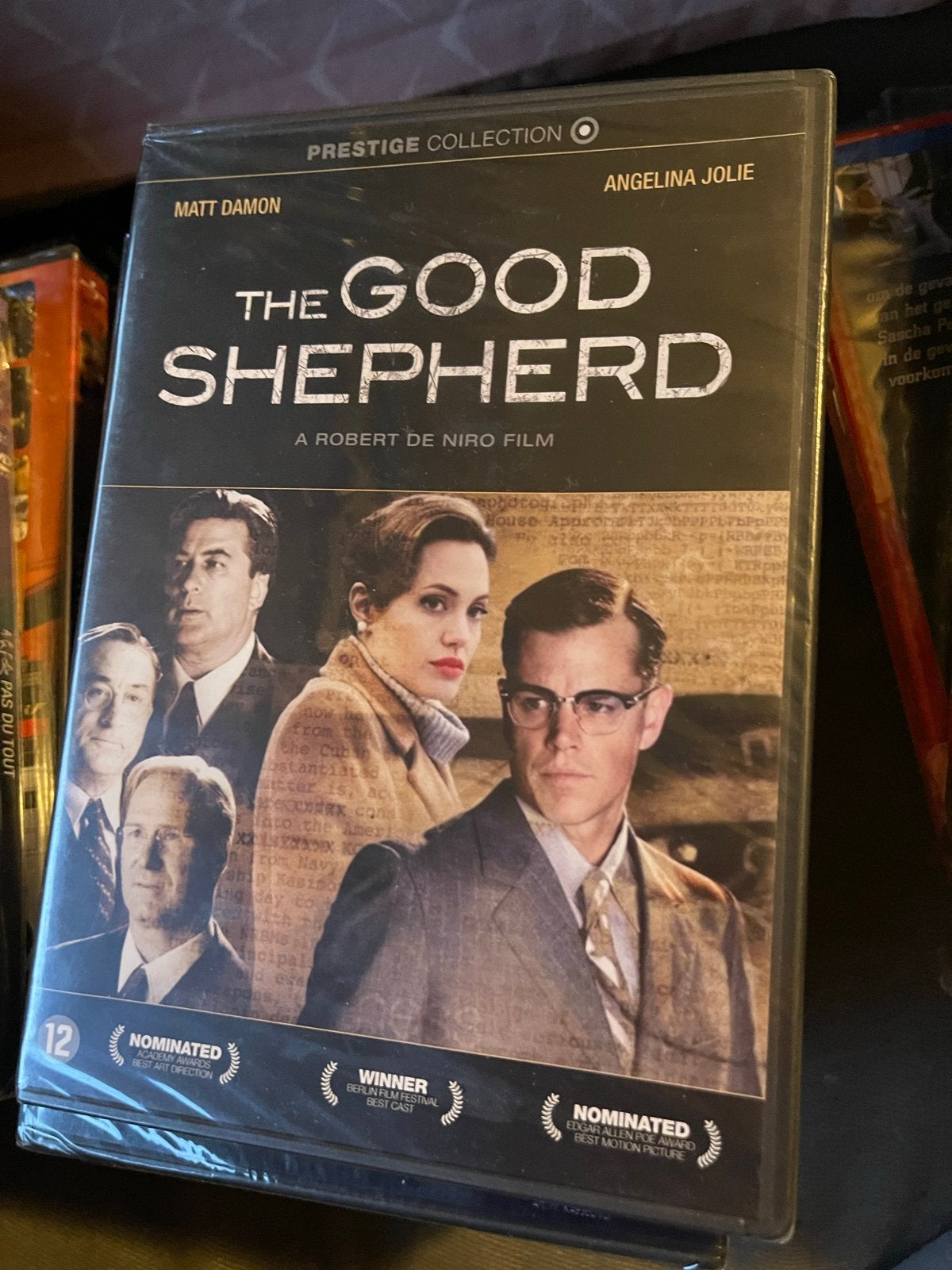 The Good Shepherd DVD - Matt Damon, Angelina in verpakking, Vanaf 12 jaar, Ophalen of Verzenden, Nieuw in verpakking, Actiethriller