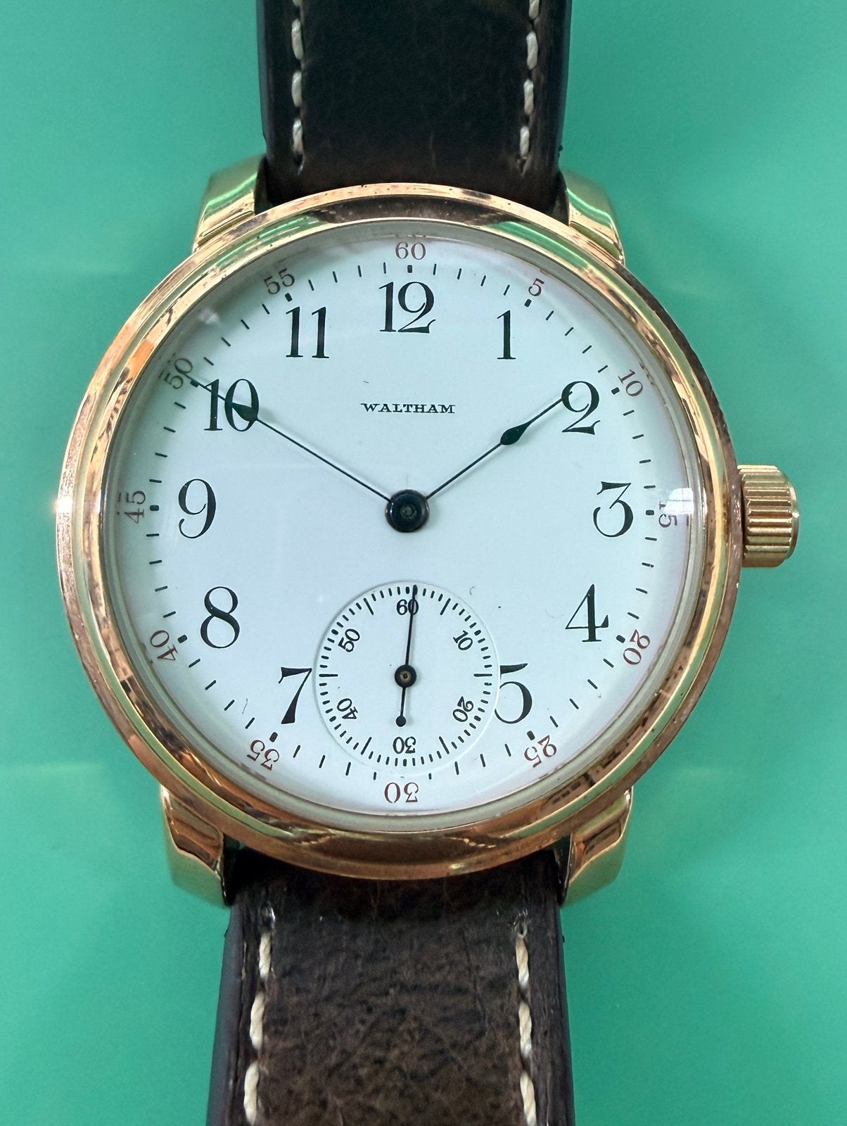 Waltham marriage watch, Overige merken, Leer, Staal, Polshorloge