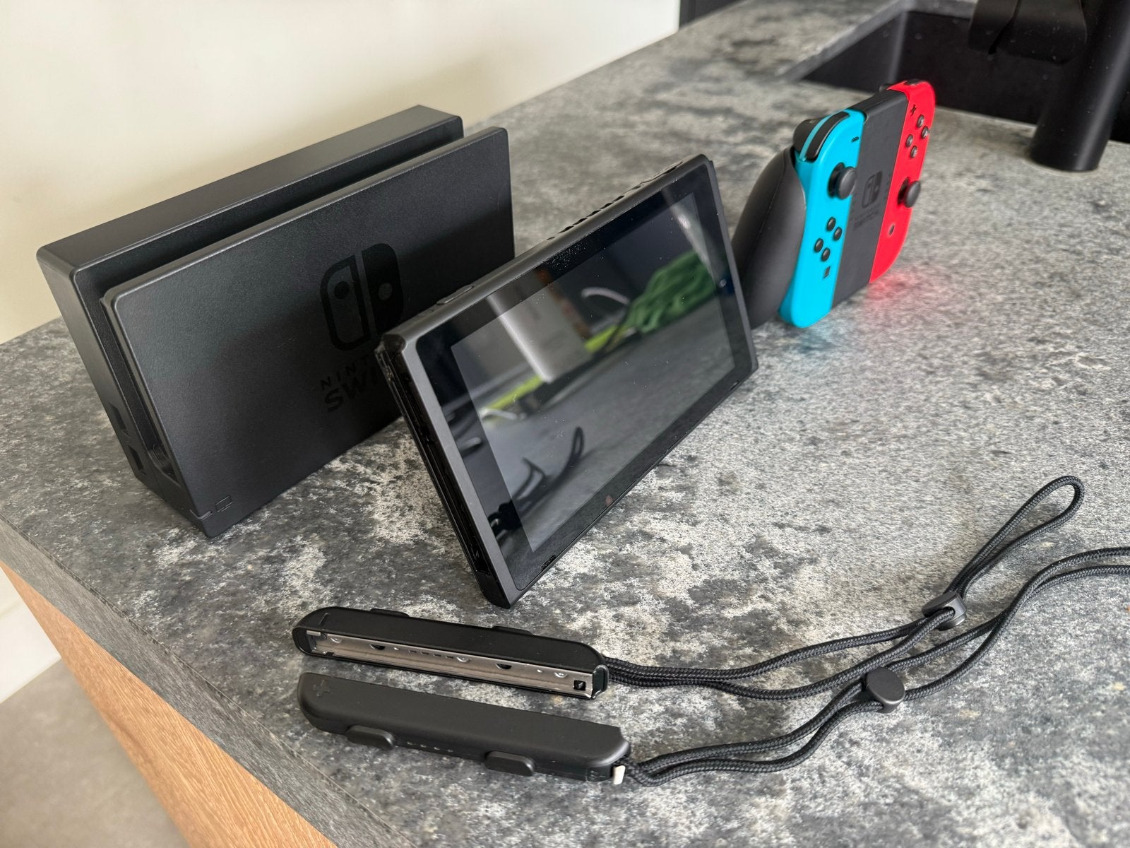 Nintendo Switch Original met Dock en Joy-Cons, Ophalen of Verzenden, Gebruikt, Met 2 controllers, Switch Original
