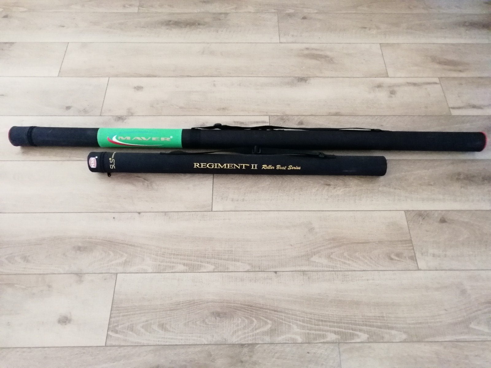 Maver en Regiment II Hengelkokers, Ophalen, Gebruikt