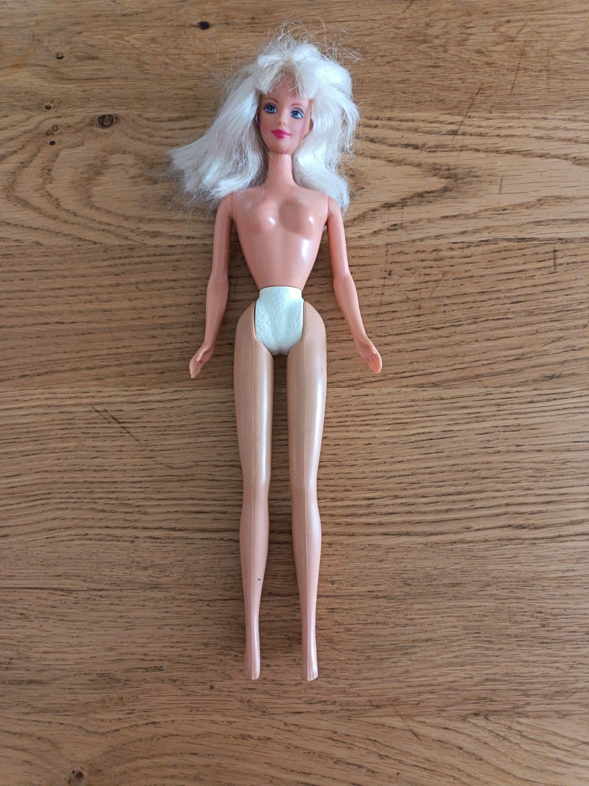 Vintage Barbie pop 1966 Mattel China, Ophalen of Verzenden, Gebruikt, Barbie