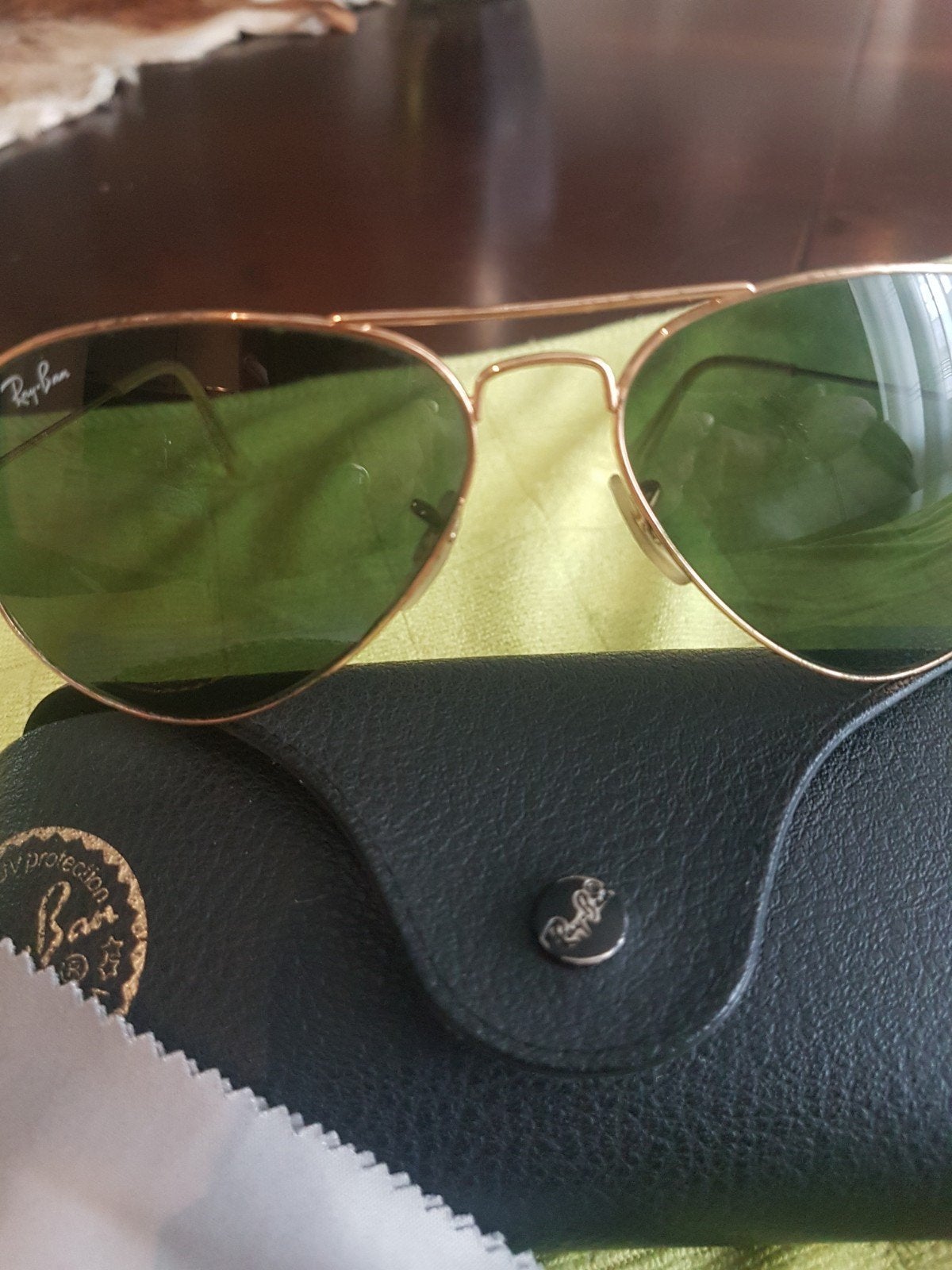 rayban dames piloten zonnebril, Ophalen of Verzenden, Zo goed als nieuw, Ray-Ban