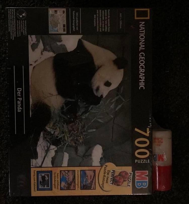 Panda puzzel national geographic, Hobby en Vrije tijd, Denksport en Puzzels, Ophalen of Verzenden, 500 t/m 1500 stukjes, Nieuw