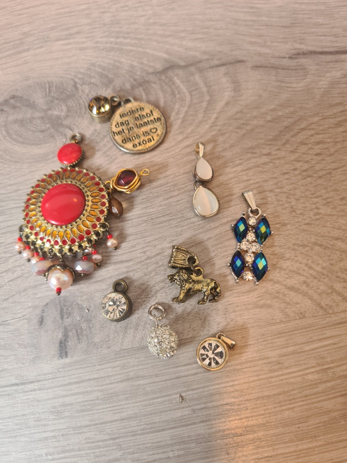 vintage hangers !, Overige materialen, Gebruikt, Met parel, Ophalen of Verzenden