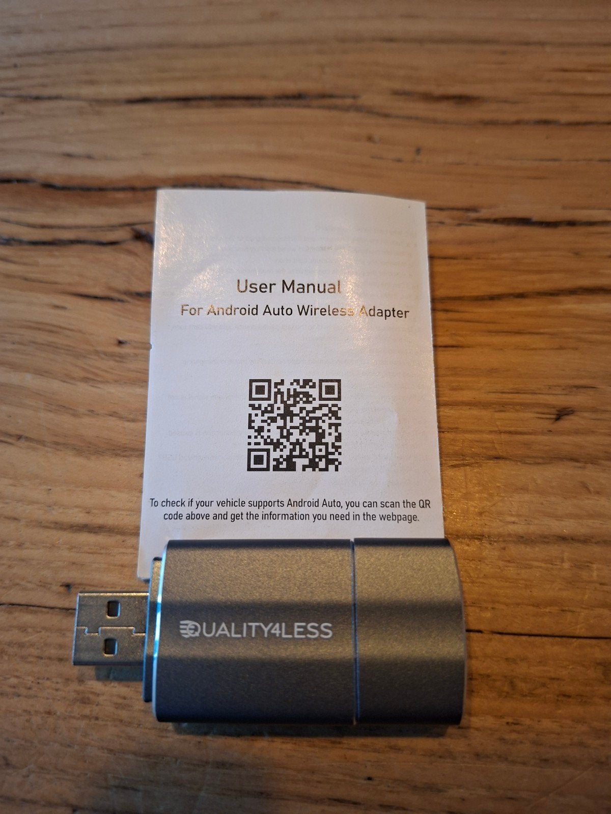 Android auto / apple CarPlay dongel QUALITY4LESS, Auto diversen, Ophalen, Zo goed als nieuw