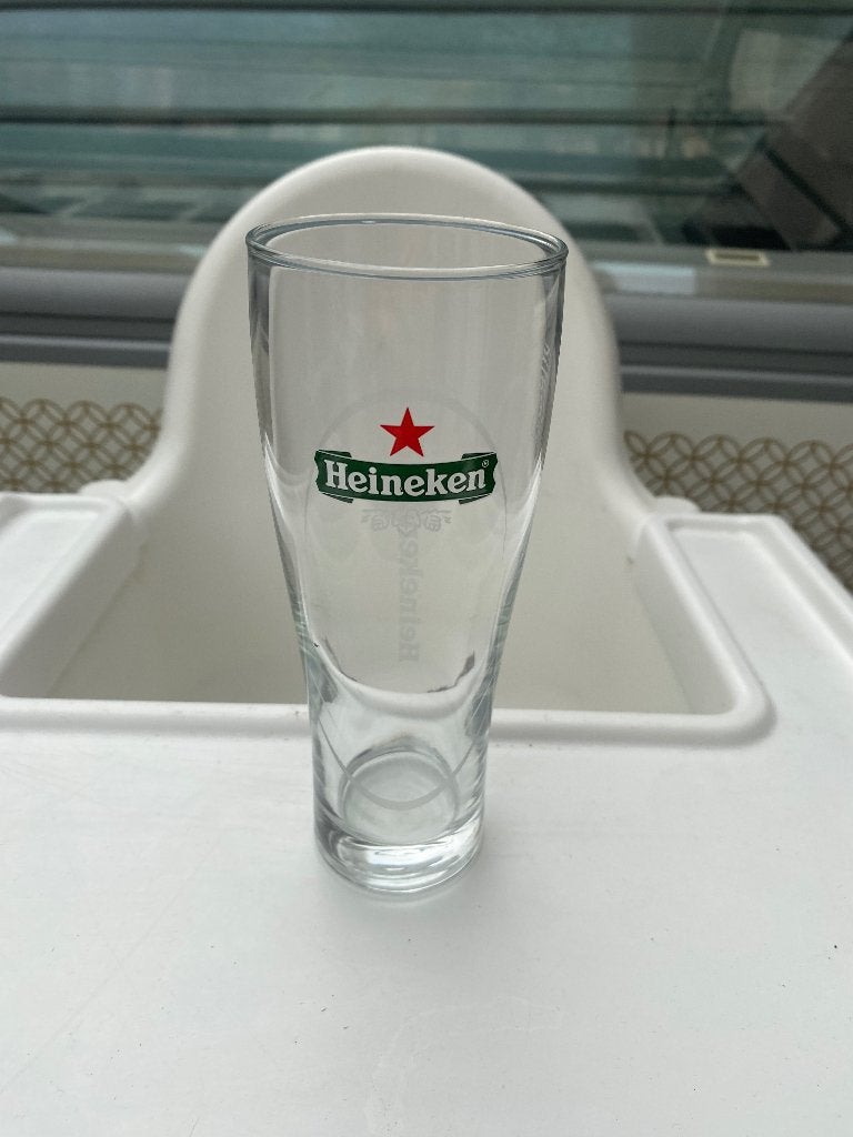 Bierglazen Heineken, Ophalen, Zo goed als nieuw, Glas of Glazen, Heineken