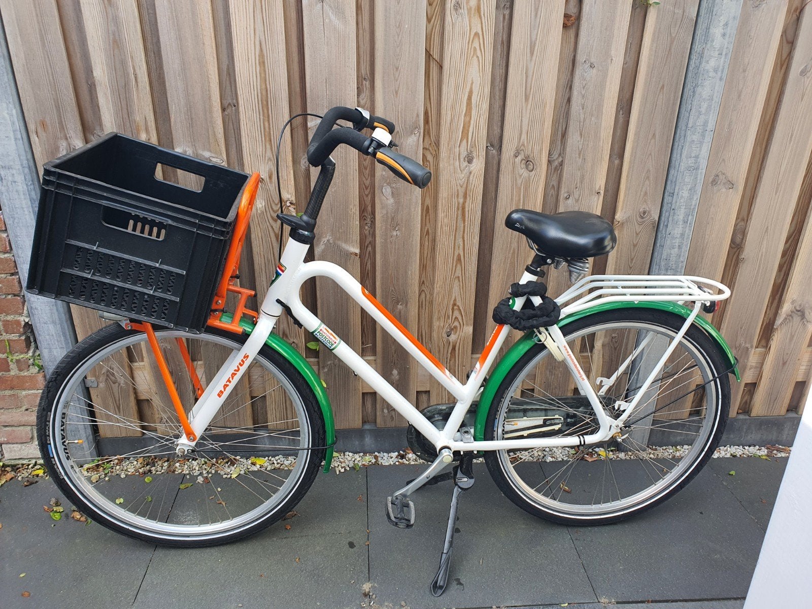 Batavus Postcodeloterij Damesfiets 3 versnellingen, Ophalen, Terugtraprem, Versnellingen, Batavus