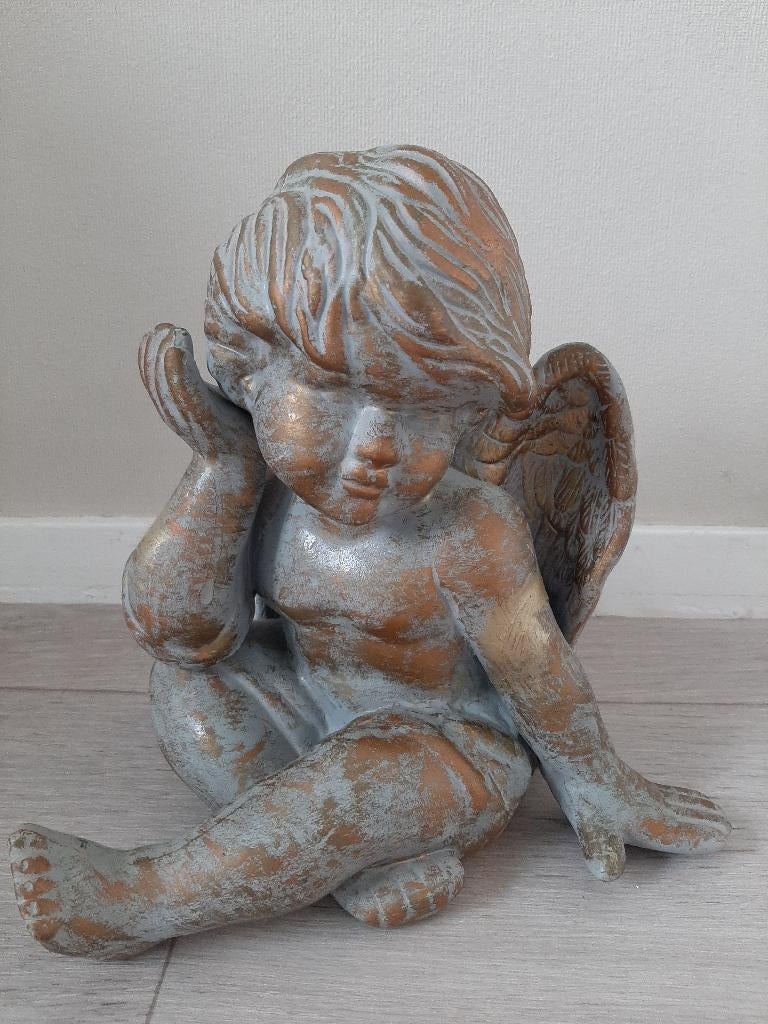 Groot beeld engel engeltje 25 cm hoog, Ophalen, Gebruikt