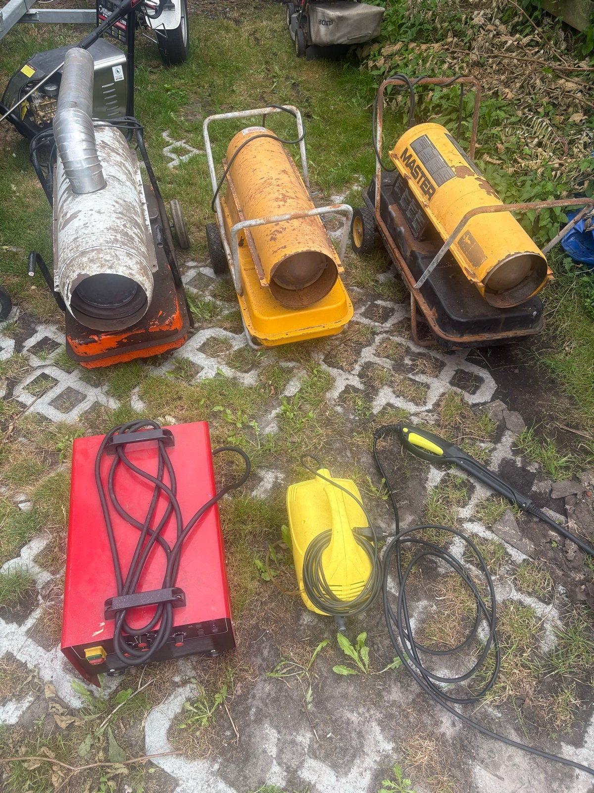 Opknapper kachels, hogedrukreiniger, lasapparaat, Ophalen of Verzenden, Gebruikt