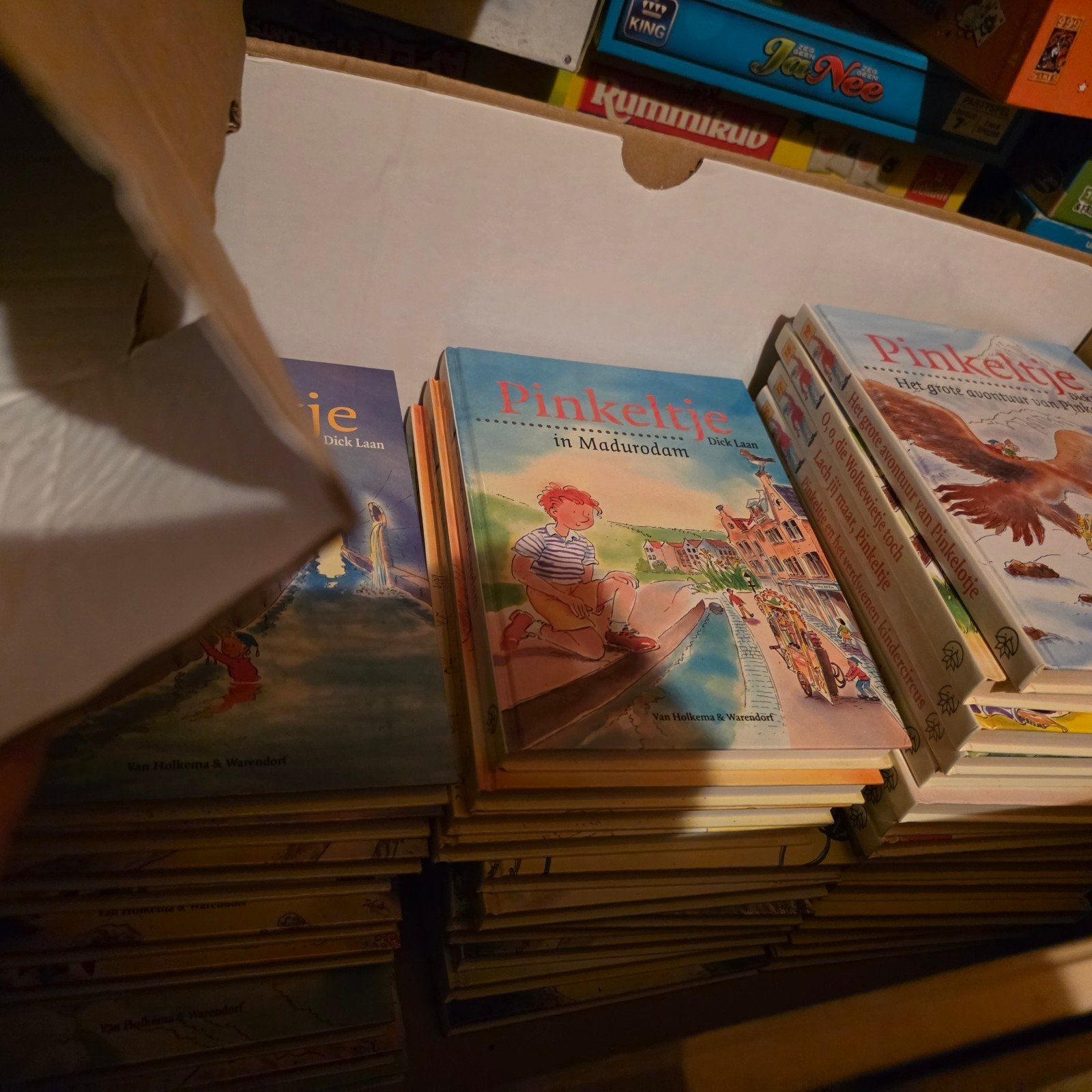 doos vol pinkeltje boeken, Ophalen, Gelezen, Kind en Jeugd