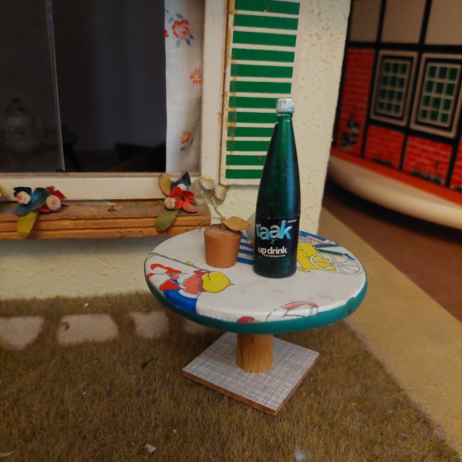 raak fles voor groot poppenhuis, Verzamelen, Ophalen of Verzenden, Poppenhuis