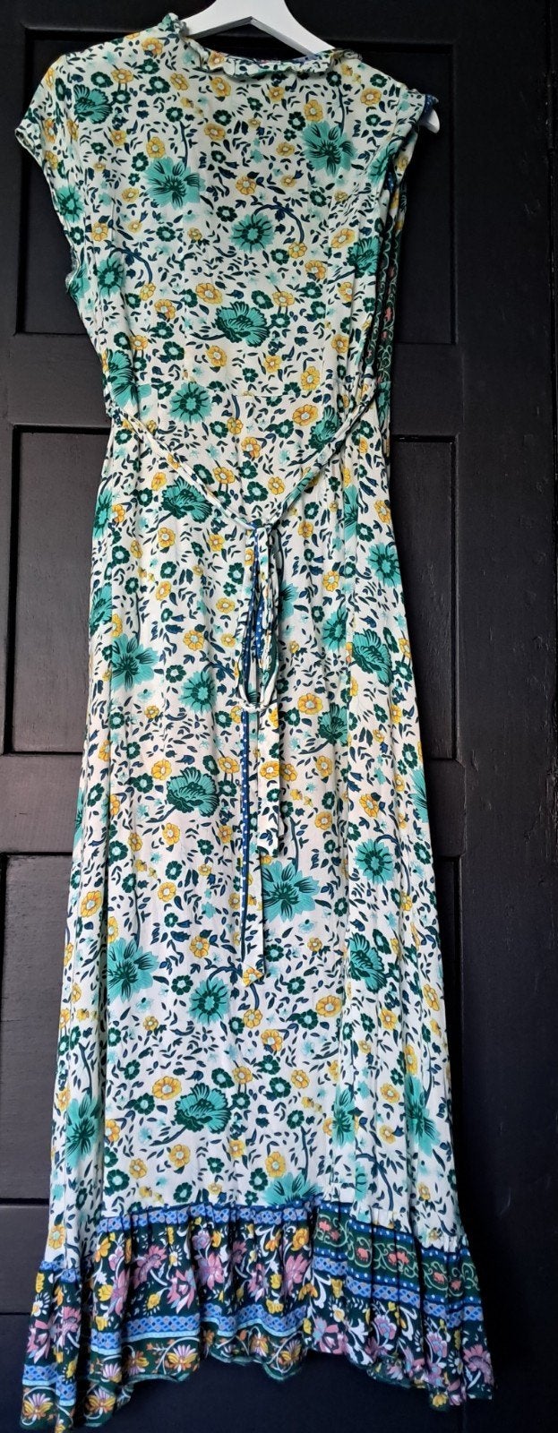 wikkeljurk ibiza boho style, Kleding | Dames, Ophalen of Verzenden, Zo goed als nieuw, Maat 38/40 (M), Onder de knie