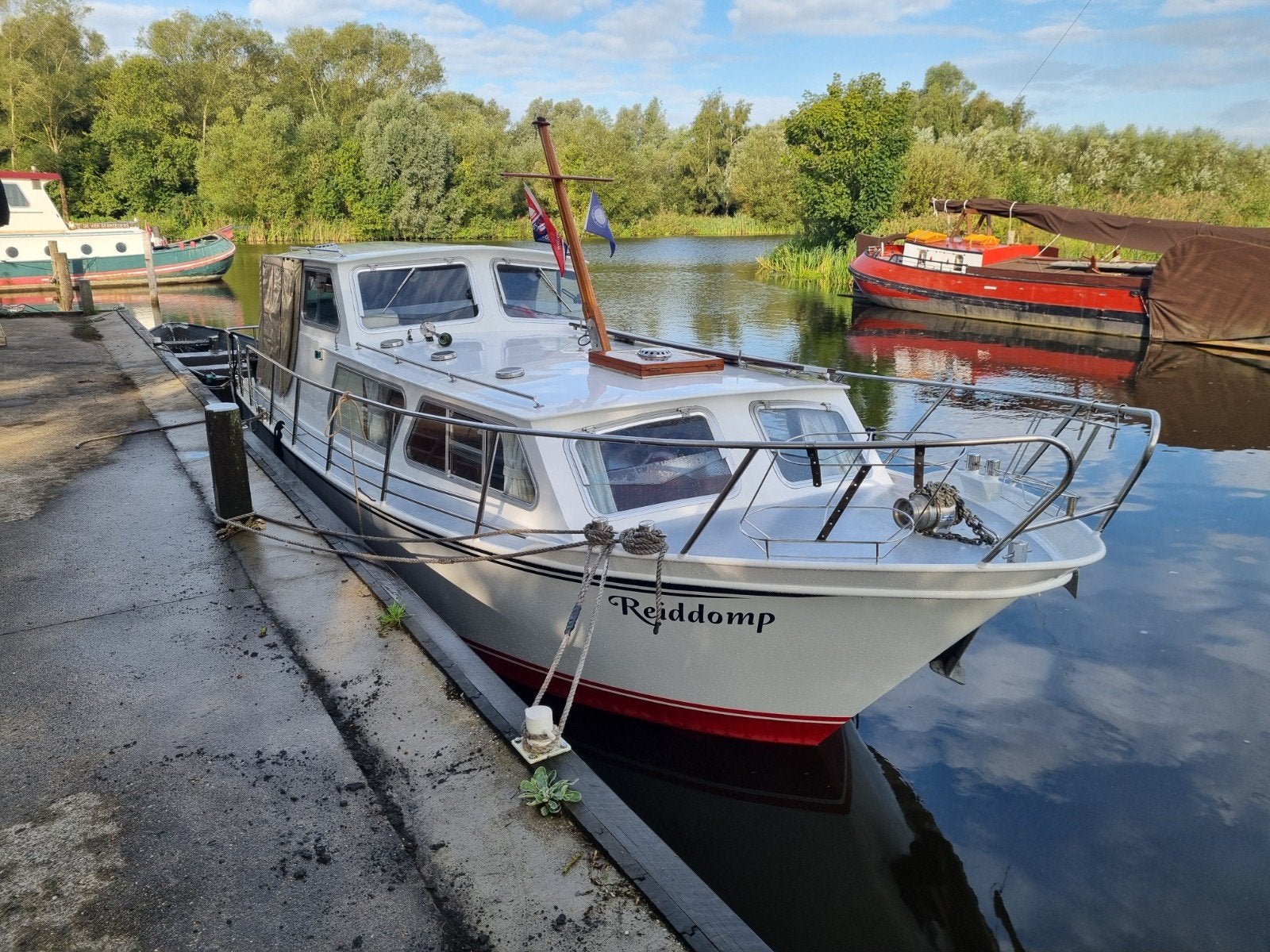 Nette Brekkenkruiser 8.80 te koop, Watersport en Boten, Overige merken, 9 m, Gebruikt, Binnenboordmotor