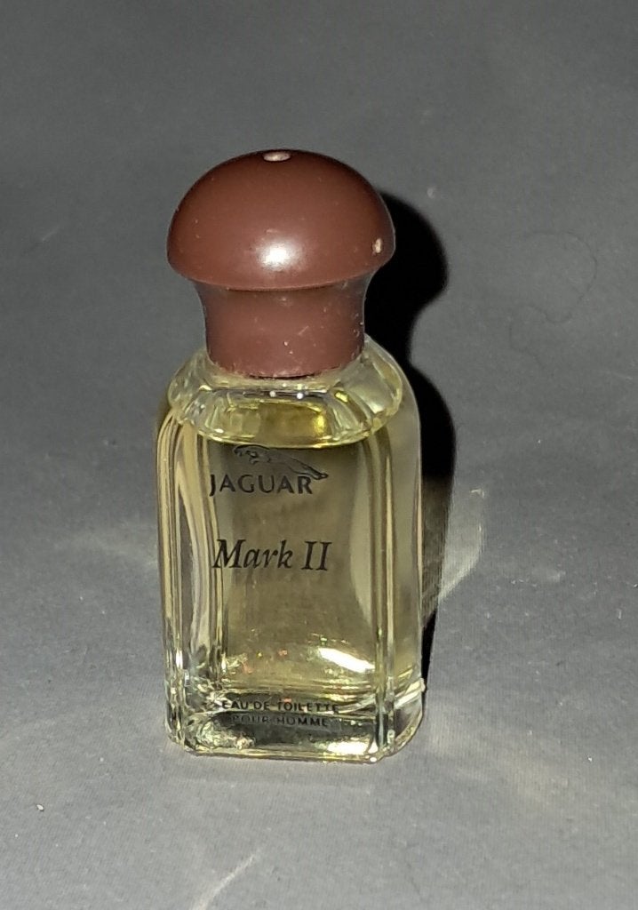 Volle parfum mini - Jaguar mark 2, Ophalen of Verzenden, Zo goed als nieuw, Miniatuur, Gevuld