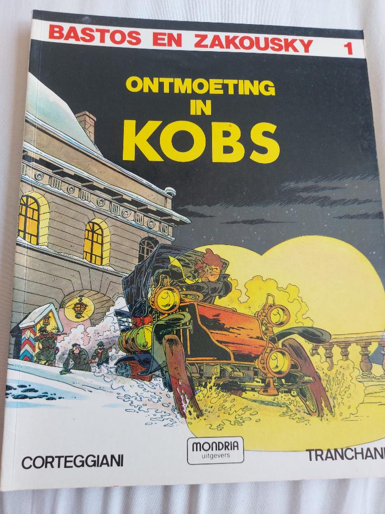 Bastos en Zakousky 1, ontmoeting in Kobs, Eén stripboek, Ophalen of Verzenden, Zo goed als nieuw