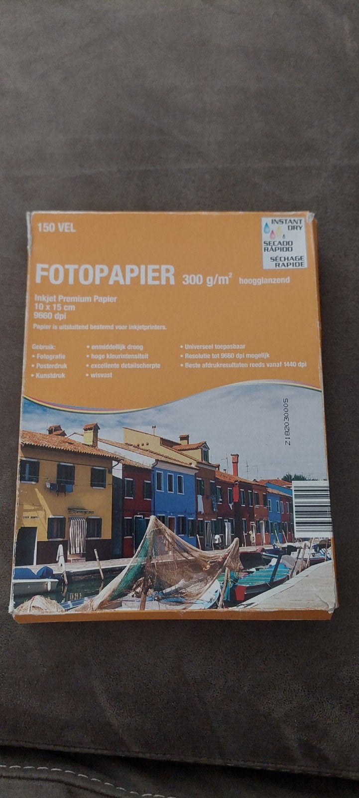 Hoogglans fotopapier 10x15 cm - 150 vel (enkele gebruikt), Ophalen, FSC-gecertificeerd, Nieuw, Glanzend