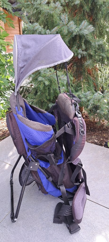 Kinderdrager rugtas Deuter, Gebruikt, Rug, Draagzak, Ophalen