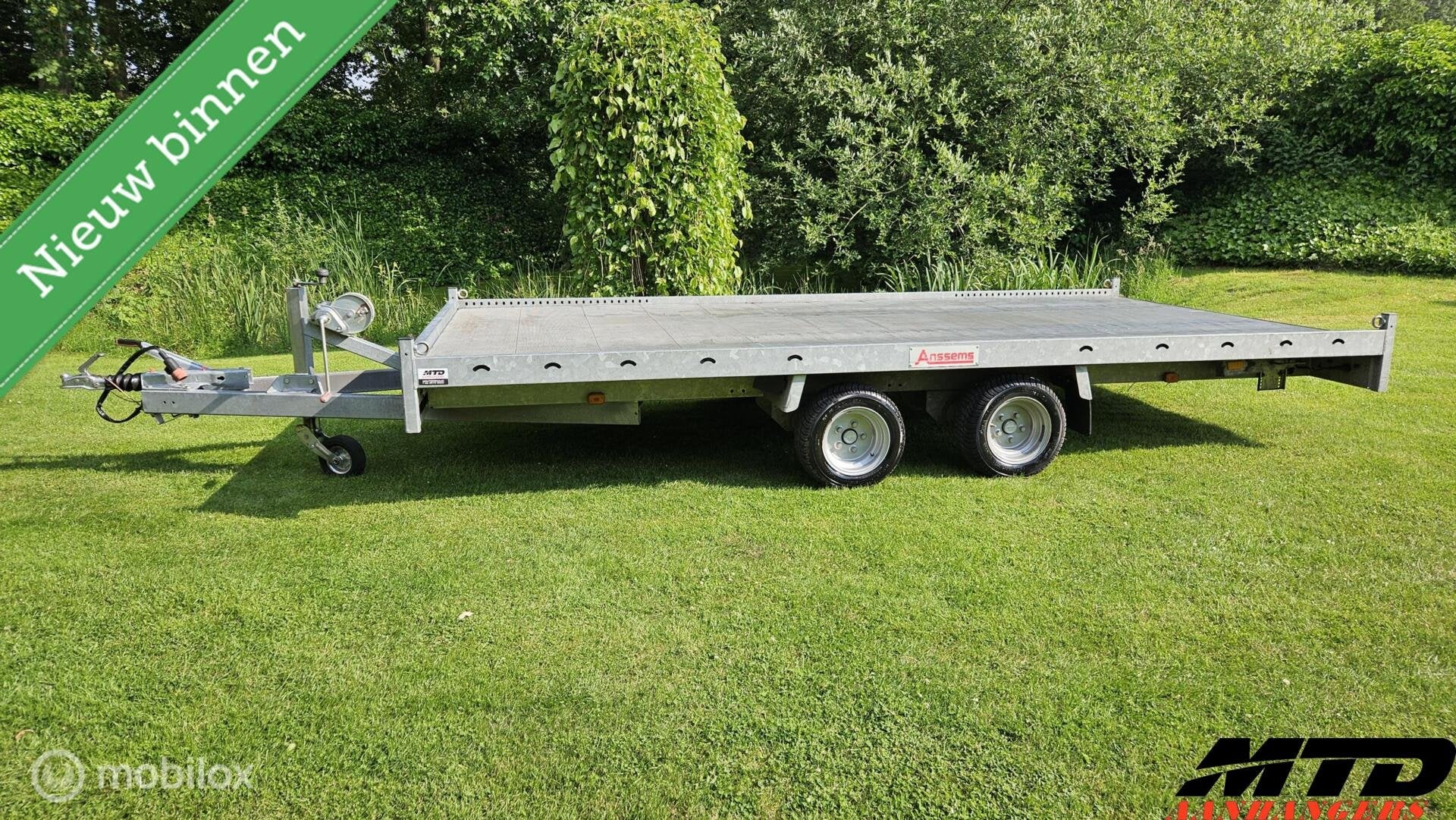 Verlaagde Anssems multitransporter autotransporter, Auto diversen, Gebruikt