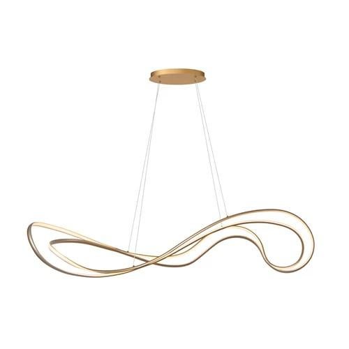 Lucide SARDANA - Hanglamp - LED Dimb. - 1x54W 2700K - Mat Go, Huis en Inrichting, Nieuw, Ophalen of Verzenden, A, A