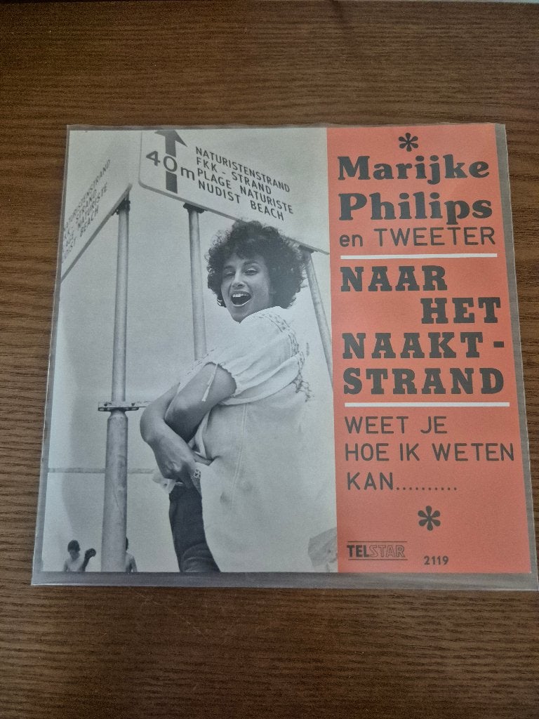 Marijke Philips en Tweeter, Ophalen of Verzenden, Zo goed als nieuw, 7 inch, Levenslied of Smartlap