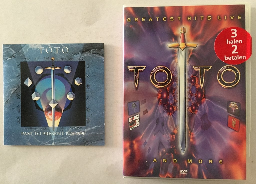 Toto op Cd en Dvd, Inclusief doosje, Ophalen of Verzenden, Zo goed als nieuw, Poprock