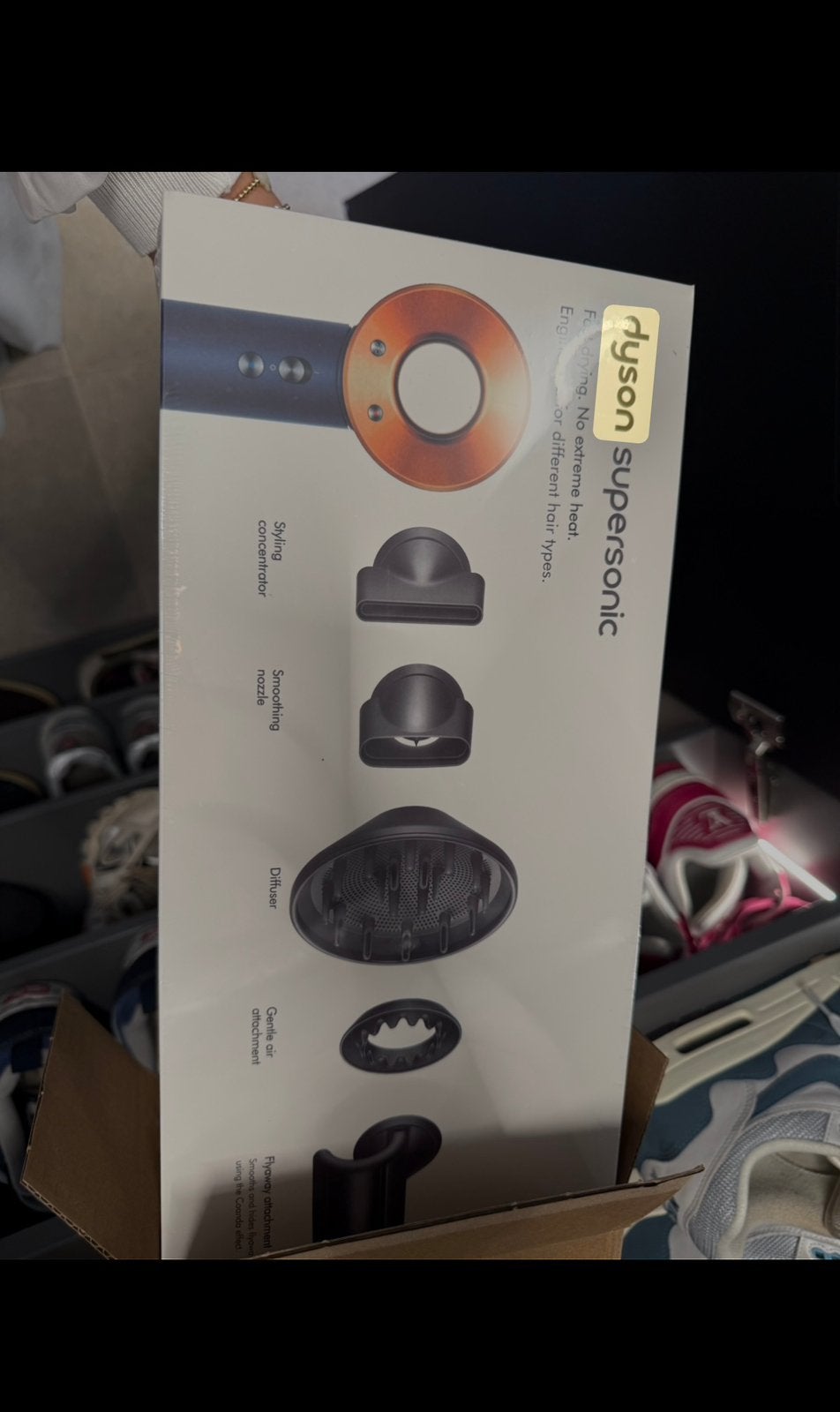 Nieuwe Dyson Supersonic Föhn - Ongeopend met alle toebehoren, Ophalen of Verzenden, Nieuw, Haarverzorging