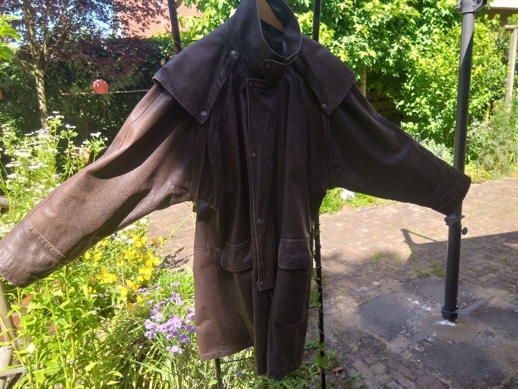 Cowboy leren jas, Bruin, Maat 56/58 (XL), Ophalen of Verzenden, Sticks and Stones