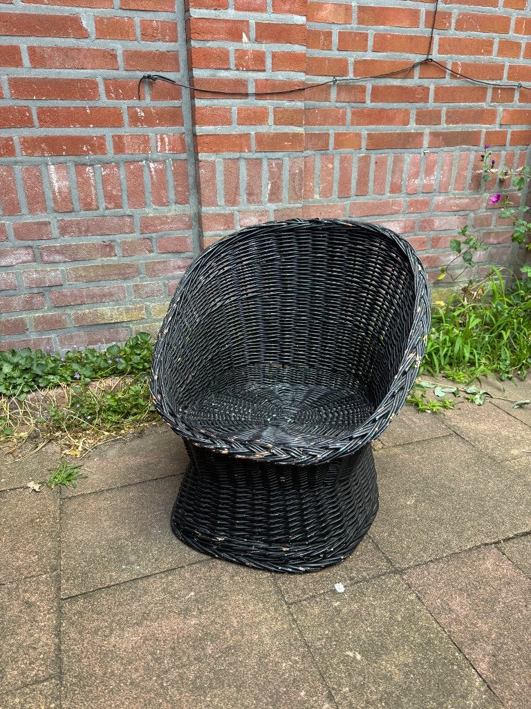 Rieten kinderstoel, Kinderen en Baby's, Ophalen, Gebruikt, Stoel(en)