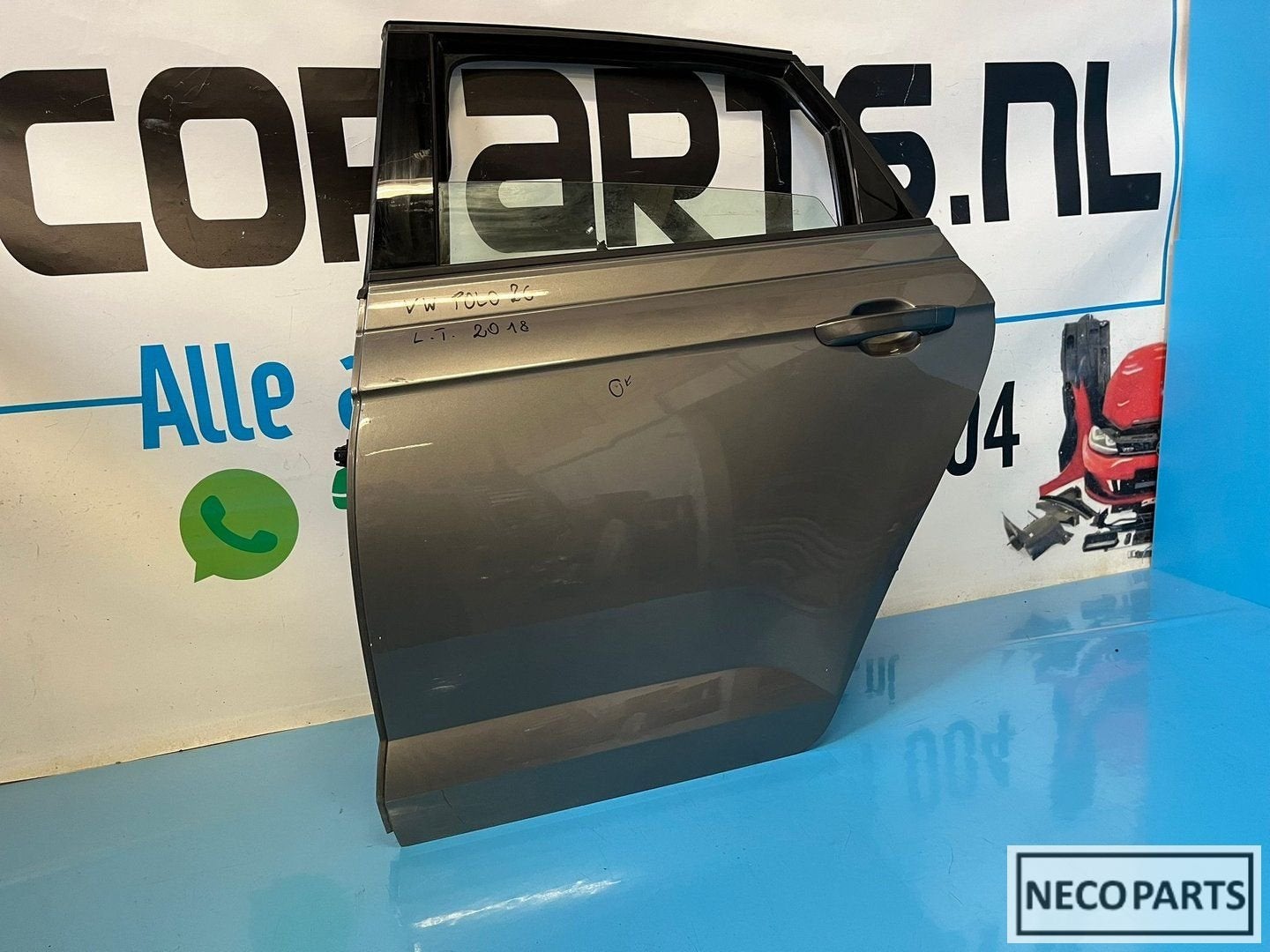 VW POLO 2G PORTIER DEUR ORIGINEEL ALLES LEVERBAAR !!!, Gebruikt, -, Volkswagen, -