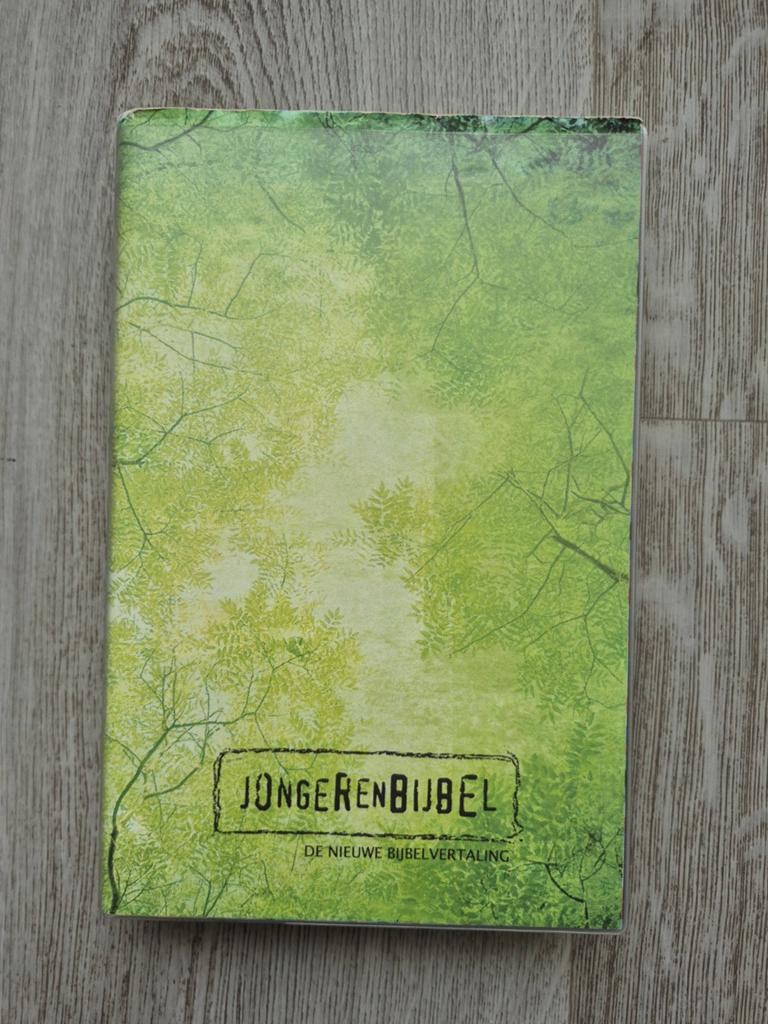Jongerenbijbel - De Nieuwe Bijbelvertaling met 4 omslagen, Boeken, Ophalen of Verzenden, Gelezen, Ds. D.J. Budding, Christendom | Protestants