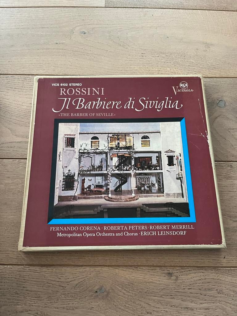 Rossini - Il Barbiere di Siviglia (4 LP Boxset), Opera of Operette, Modernisme tot heden, Ophalen of Verzenden, Zo goed als nieuw