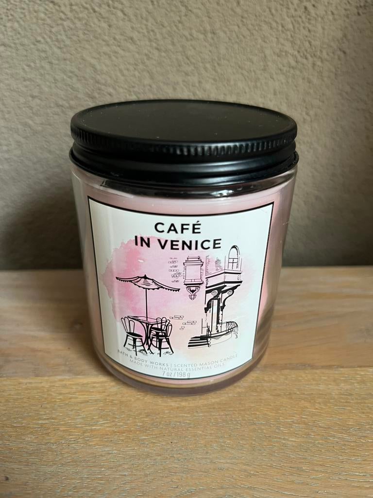 Cafe in Venice Bath & Body Works kaars, Ophalen of Verzenden, Nieuw