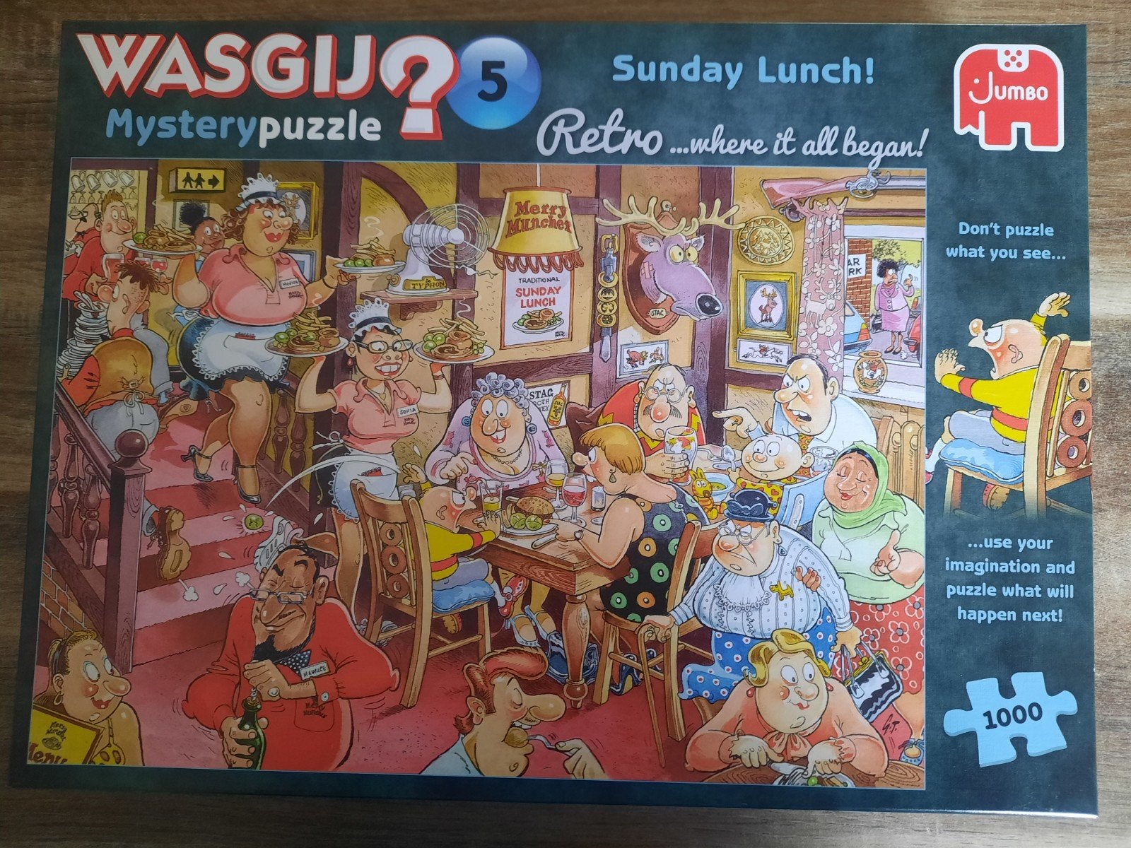 Wasgij Mystery puzzels 1000 stukjes, Hobby en Vrije tijd, Denksport en Puzzels, Ophalen, 500 t/m 1500 stukjes, Zo goed als nieuw