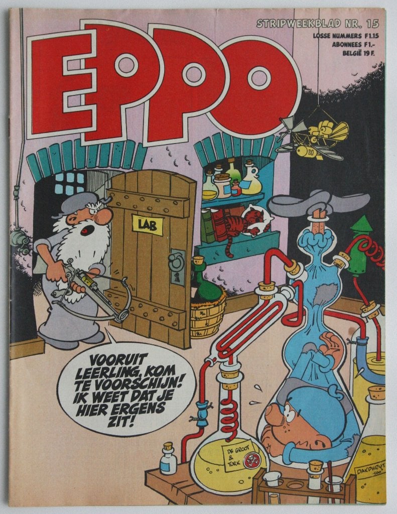 Stripweekblad Eppo 1978 nr. 15, Eén stripboek, Ophalen of Verzenden, Gelezen