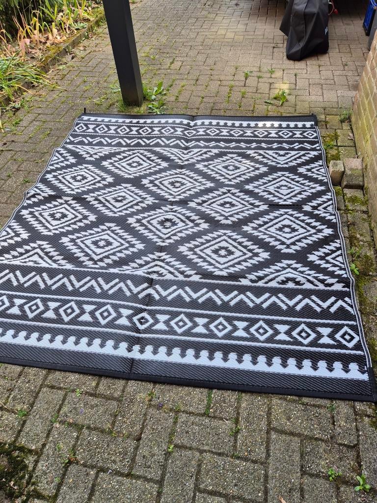 Tenttapijt buitenkleed voor luifel 180 x 200, Ophalen of Verzenden, Zo goed als nieuw