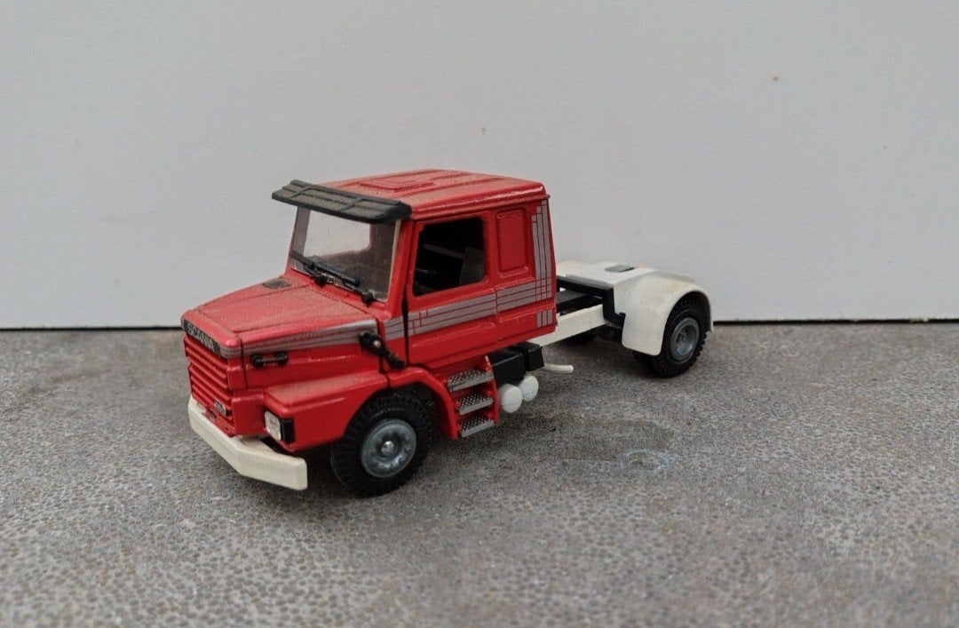 Tekno Scania Torpedo in hele nette staat, Ophalen of Verzenden, Zo goed als nieuw, Bus of Vrachtwagen, Tekno