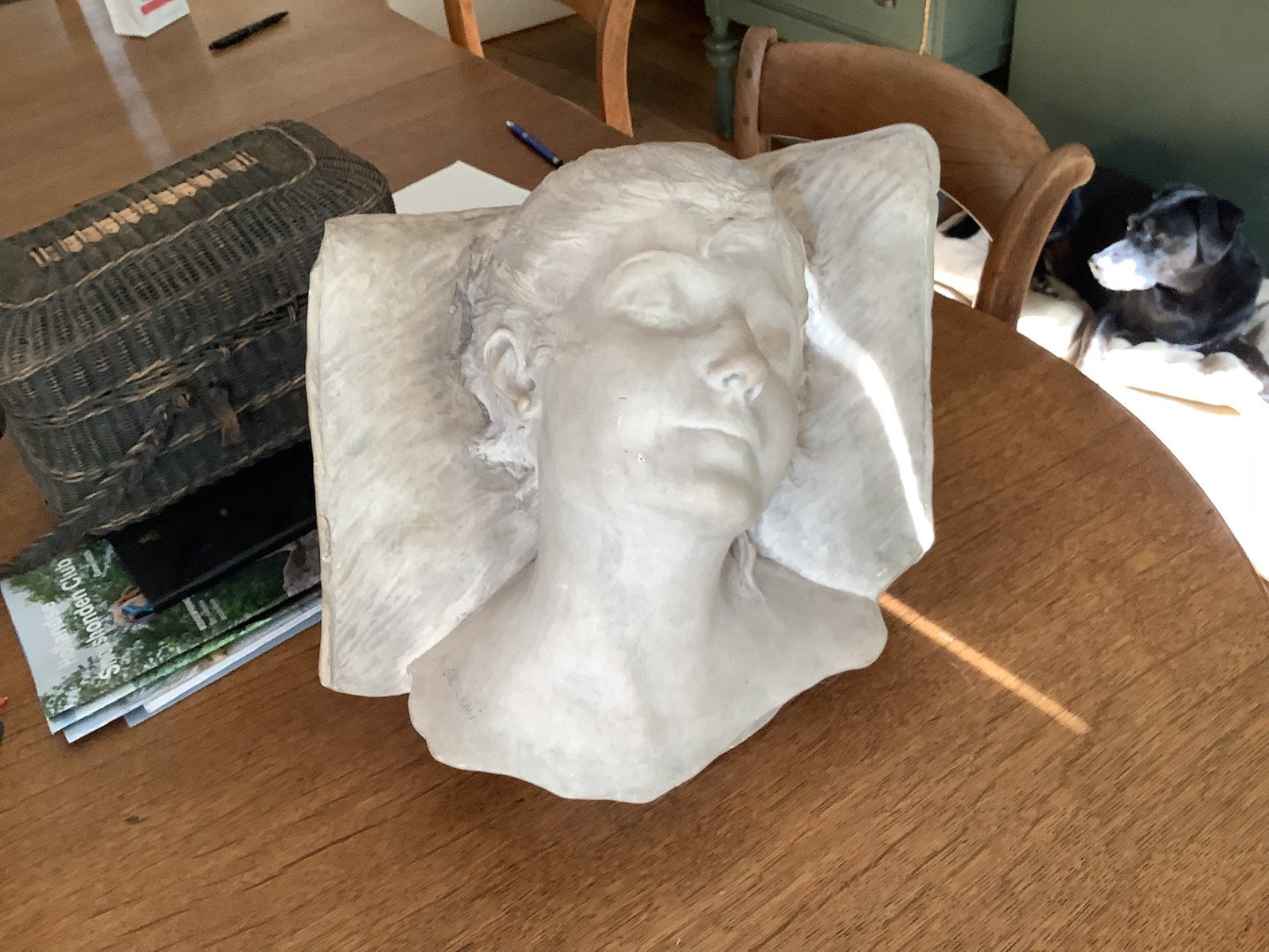 “Le Rêve de droom”, Ophalen, Gips, Wit, Beeld