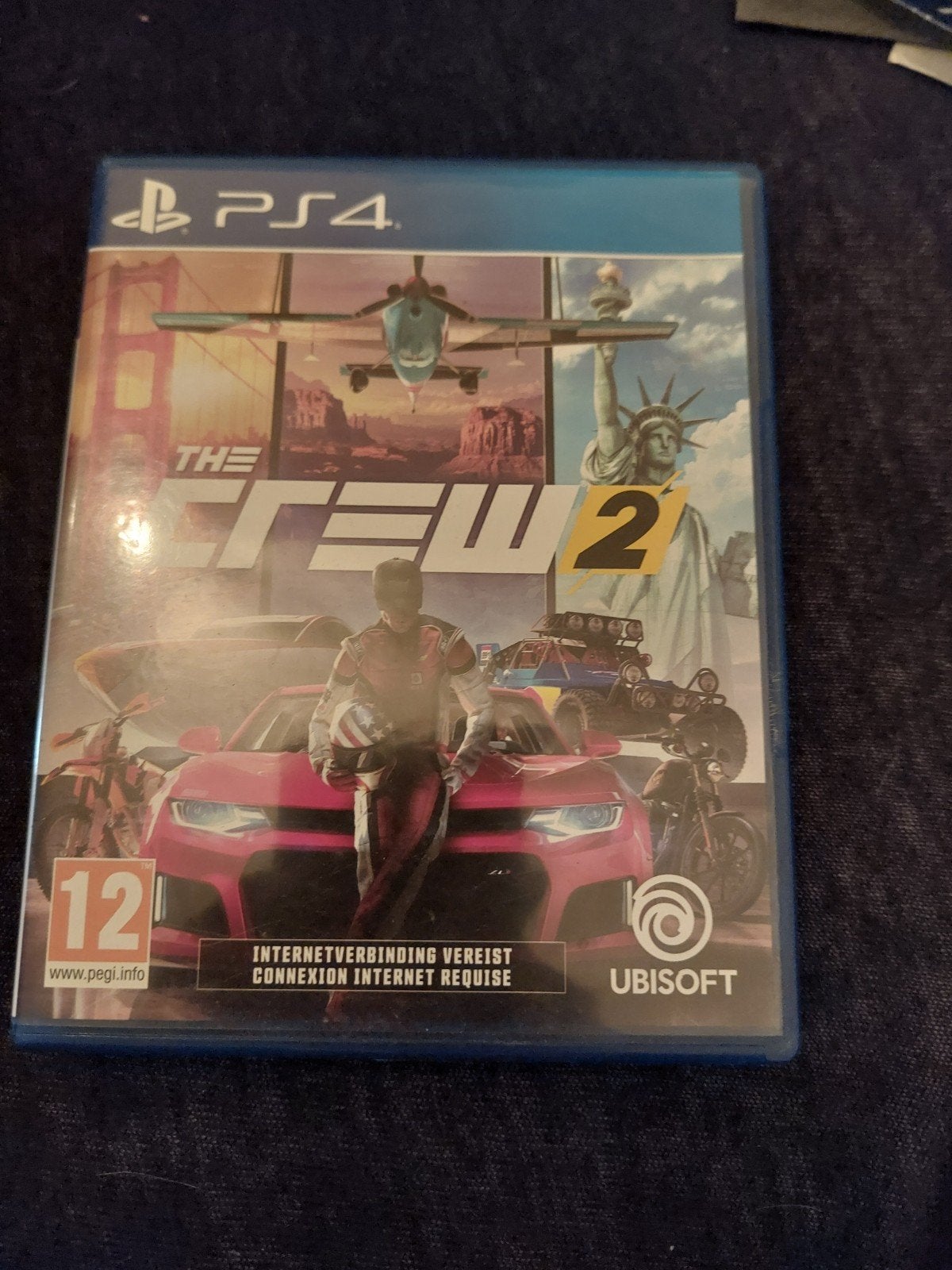 The Crew 2 PS4 - Racegame met open wereld, Online, 1 speler, Racen en Vliegen, Ophalen of Verzenden