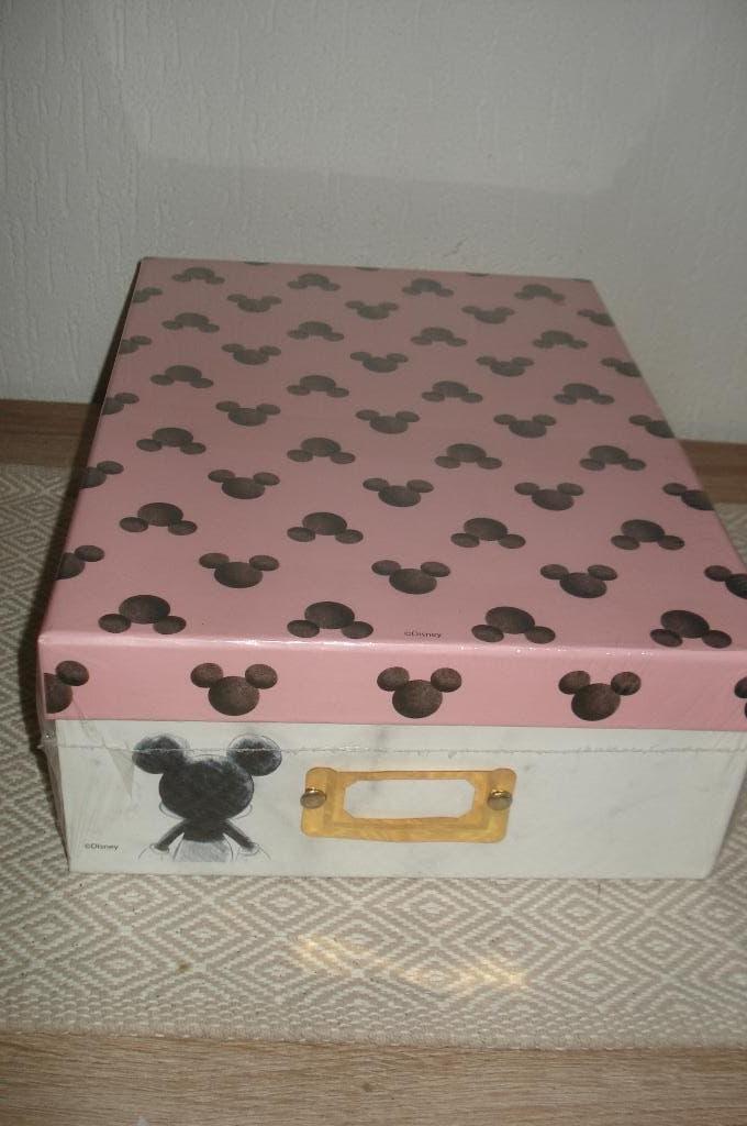 Opbergbox Disney Mickey  Mouse Nieuw, Ophalen of Verzenden, Mickey Mouse, Nieuw