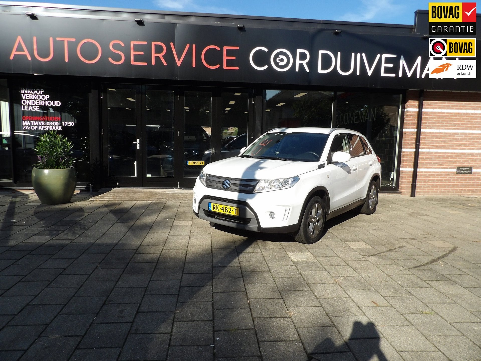 Suzuki Vitara 1.6 Exclusive volledig onderhouden complete hi, Stof, 4 cilinders, 400 kg, Wit