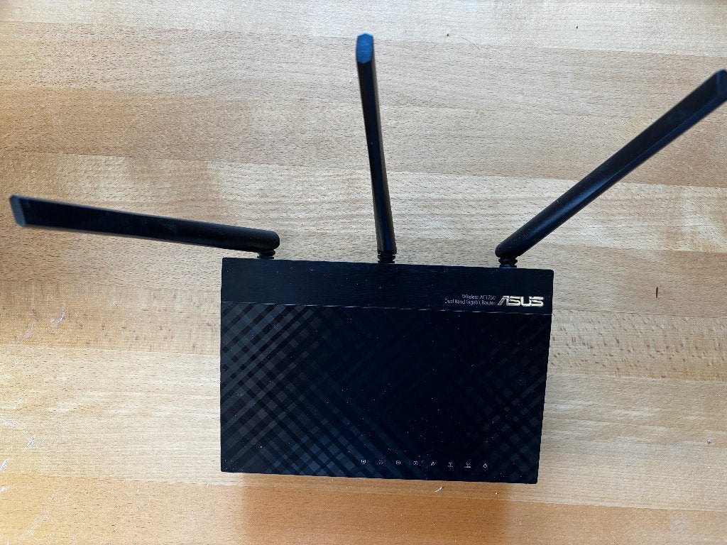 Asus Wireless-AC1750 Dual Band Gigabit Router, Ophalen of Verzenden, Gebruikt, Router, ASUS